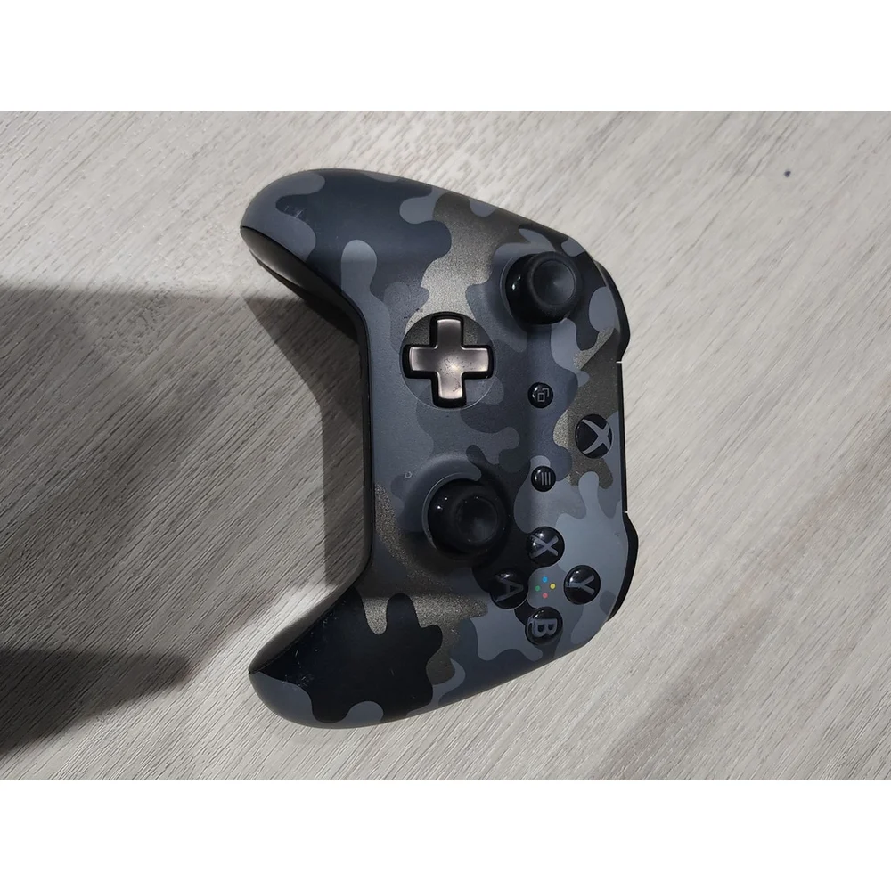 Xbox One Wireless Controller Camo Grey Special Edition D-Pad Bluetooth Used